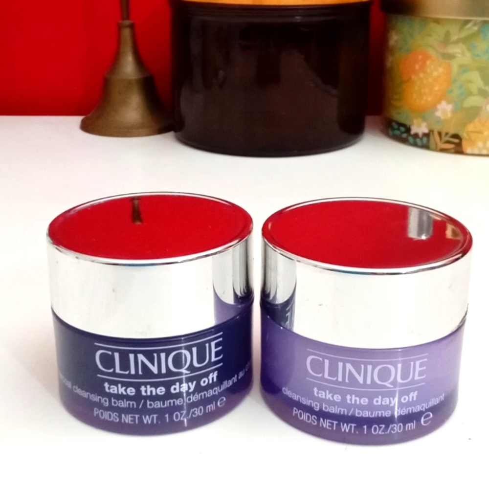 2x Clinique take the day off cleansing balm makeup remover
